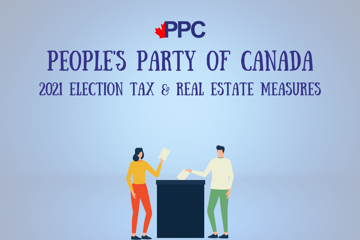 people-s-party-of-canada-2021-election-tax-real-estate-measures